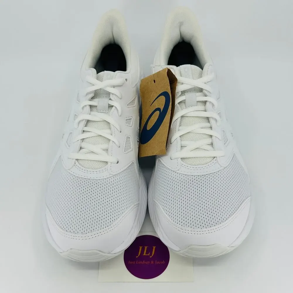 Asics Men's Jolt 4 Running Walking Sneakers 'Triple White' 1011B603 Size 9